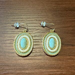 NWOT Elegant Oval Earrings